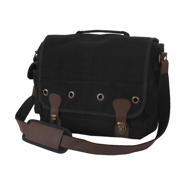 Levně ROTHCO taška VINTAGE TRAILBLAZER přes rameno ČERNÁ