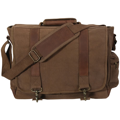 Levně ROTHCO taška VINTAGE PATHFINDER přes rameno HNĚDÁ