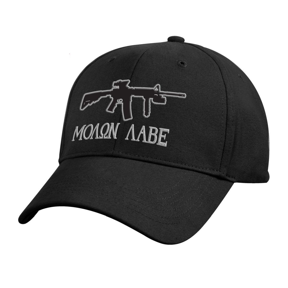 Levně ROTHCO čepice DELUXE baseball MOLON LABE ČERNÁ