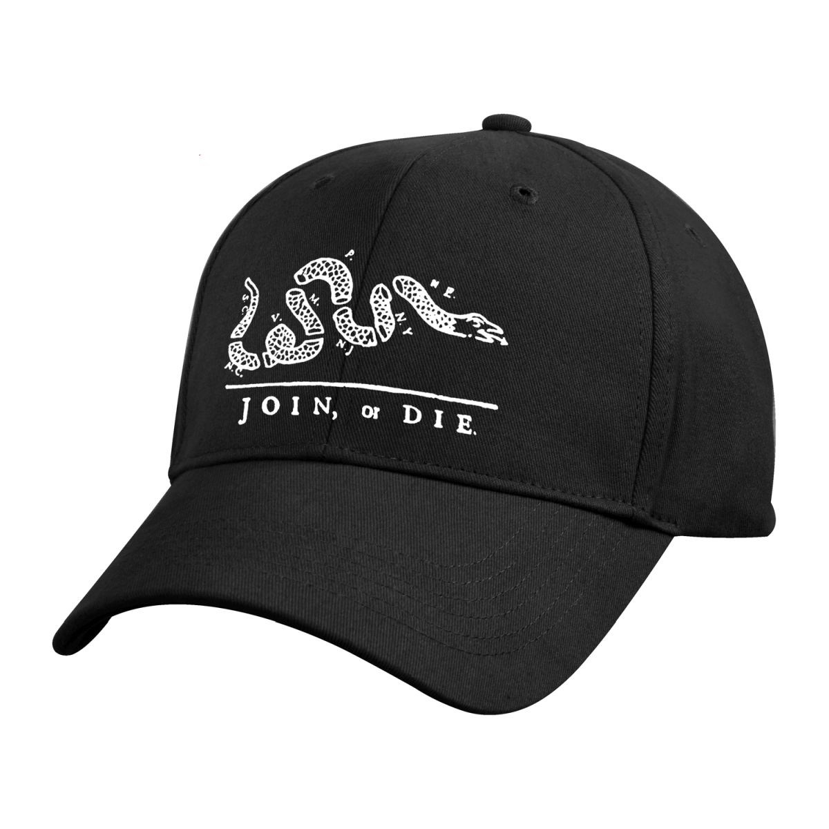 Levně ROTHCO čepice baseball JOIN OR DIE ČERNÁ