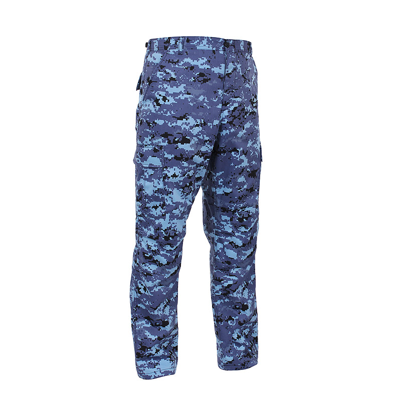 Levně Kalhoty BDU SKY BLUE CAMO DIGITAL