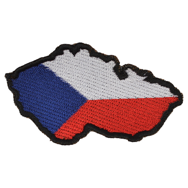 Levně MILITARY RANGE nášivka MAPA ČR uvnitř státní vlajka - BAREVNÁ