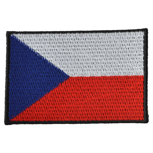 Nášivka ČR vlajka BAREVNÁ (80mm)