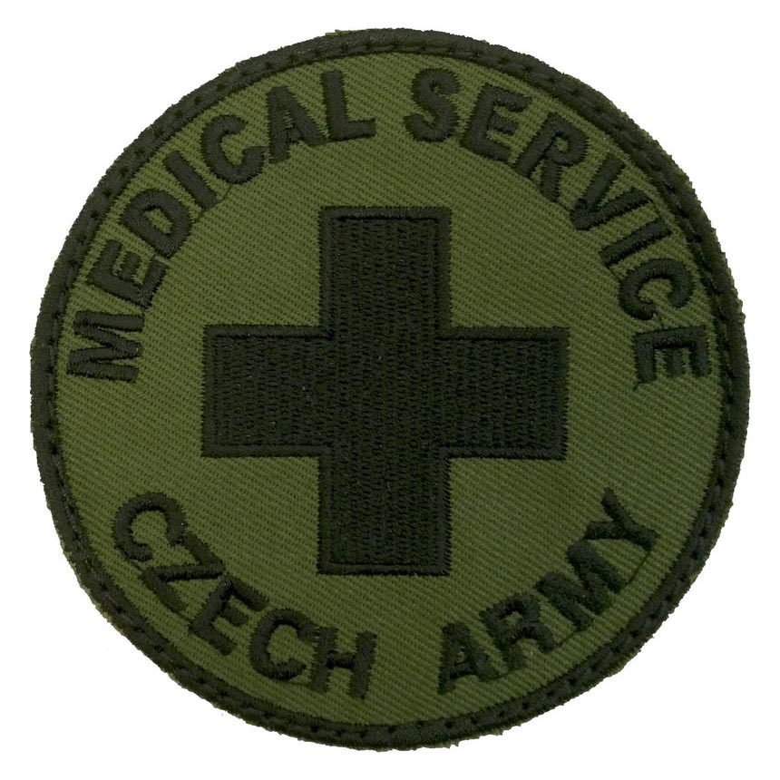 Levně NAVYS nášivka MEDICAL SERVICE CZECH ARMY bojová