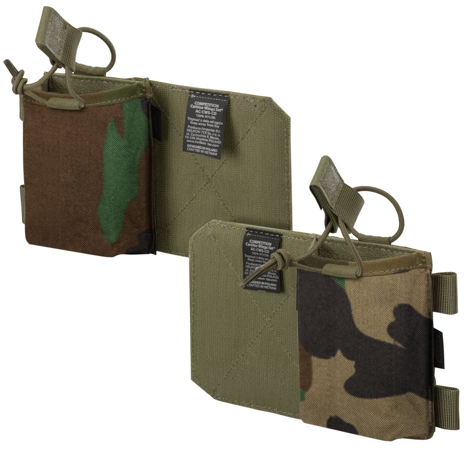 Levně Helikon-Tex sumky COMPETITION boční přídavné US WOODLAND