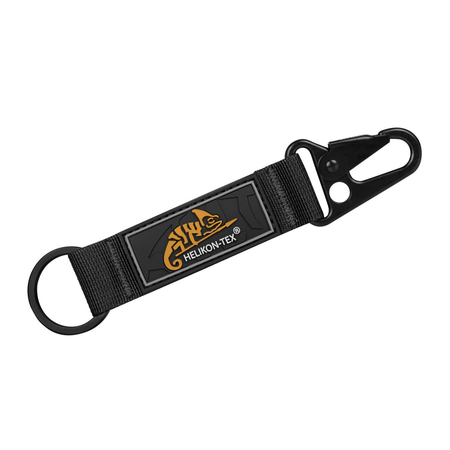 Klíčenka s karabinou logo HELIKON-TEX ČERNÁ