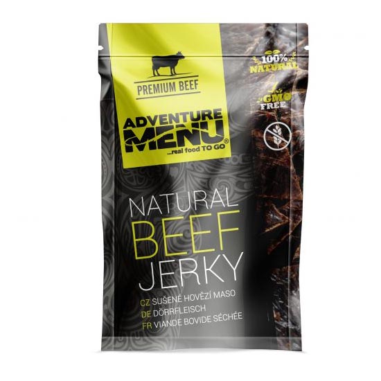 Levně ADVENTURE MENU maso sušené JERKY hovězí - ADM 100g