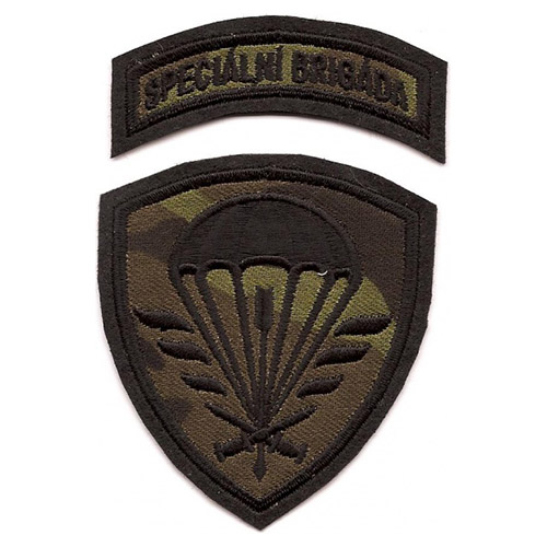 Levně NAVYS nášivka SPECIÁLNÍ BRIGÁDA - vz.95 les CZ