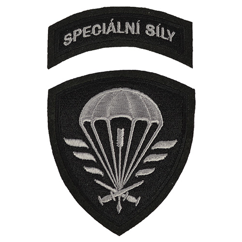 Levně NAVYS nášivka SPECIÁLNÍ SÍLY - ČERNÁ