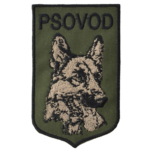 Levně NAVYS nášivka znak PSOVODA ZELENÁ