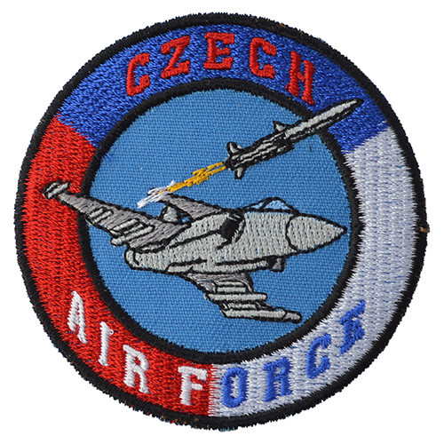 Levně NAVYS nášivka CZECH AIR FORCE s gripenem - BAREVNÁ