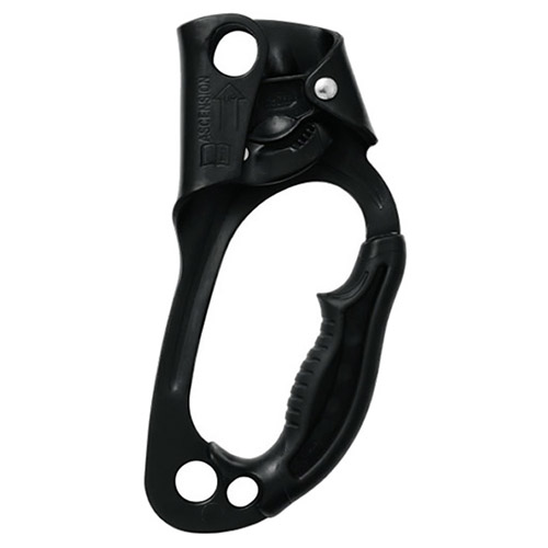 Levně Blokant lanový s rukojetí Petzl ASCENSION pravý ČERNÝ