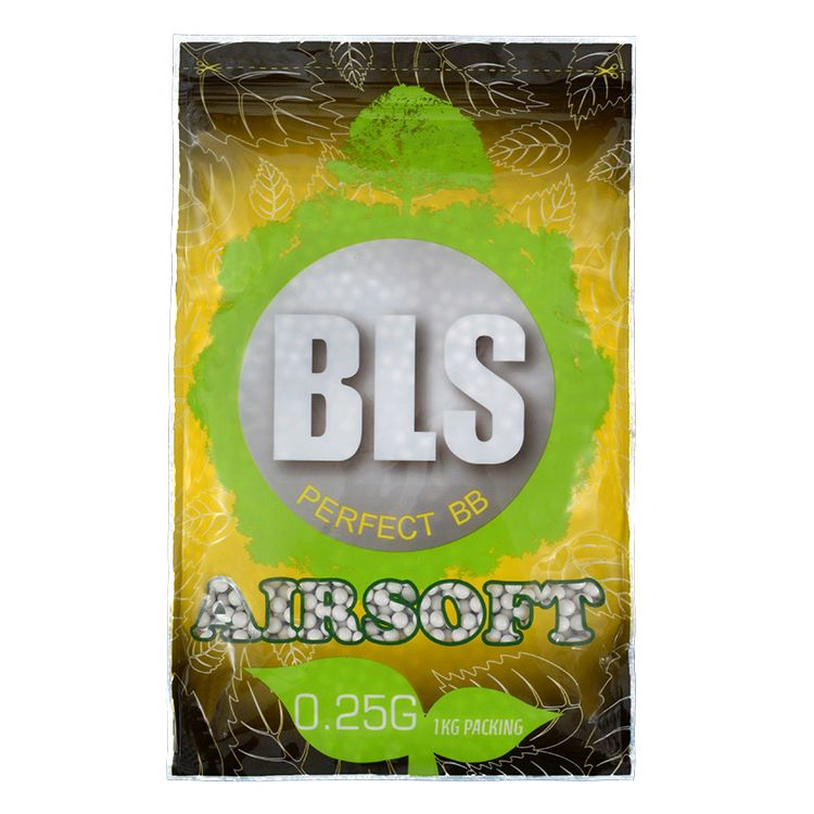 Levně Kuličky airsoft BLS BIO 0.25g 4000ks