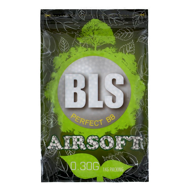 Levně Kuličky airsoft BLS BIO 0.30g 3300ks