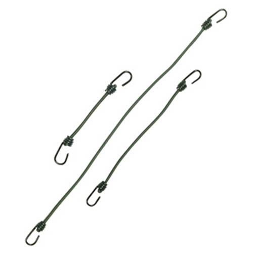 Levně MIL-COM gumicuk upevňovací 8mm ZELENÝ 45cm