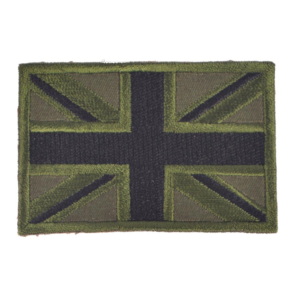 Levně NAVYS nášivka vlajka velká BRITÁNIE"Union Jack" OLIV