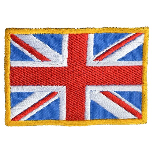 Levně NAVYS nášivka vlajka velká BRITÁNIE- BAREVNÁ