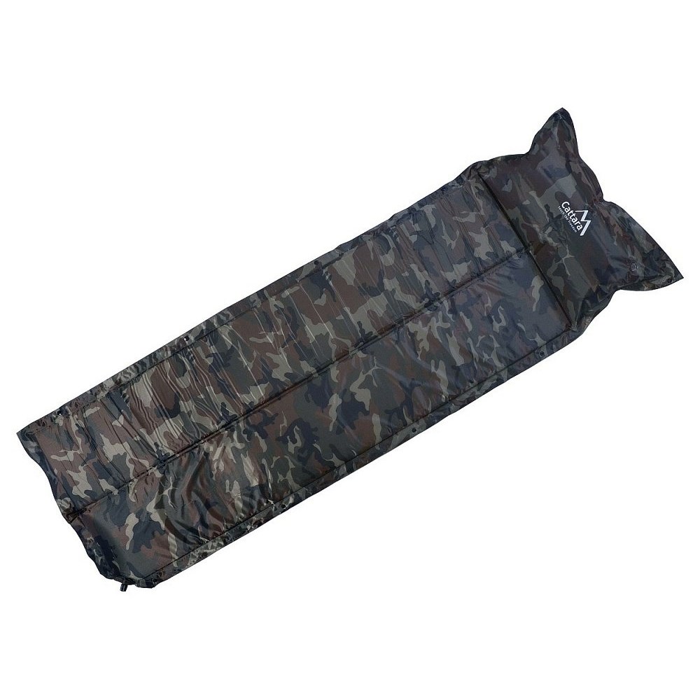 Levně Karimatka samonafukovací s polštářkem WOODLAND