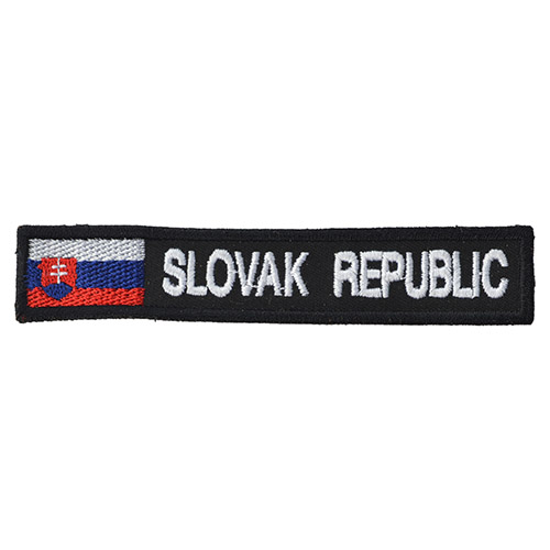 Levně NAVYS nášivka SLOVAK REPUBLIC + VLAJKA - BAREVNÁ