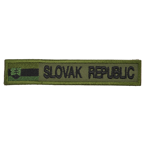 Levně NAVYS nášivka SLOVAK REPUBLIC + VLAJKA - OLIV