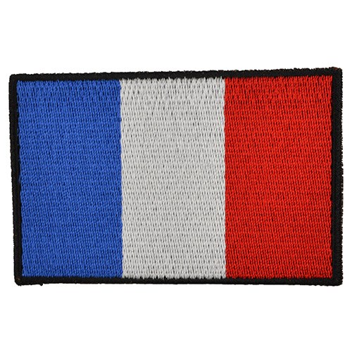 Nášivka vlajka FRANCIE - BAREVNÁ