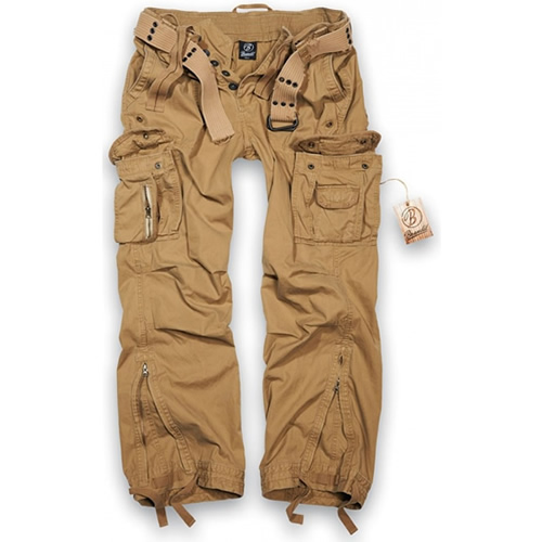 Levně Kalhoty ROYAL vintage KHAKI