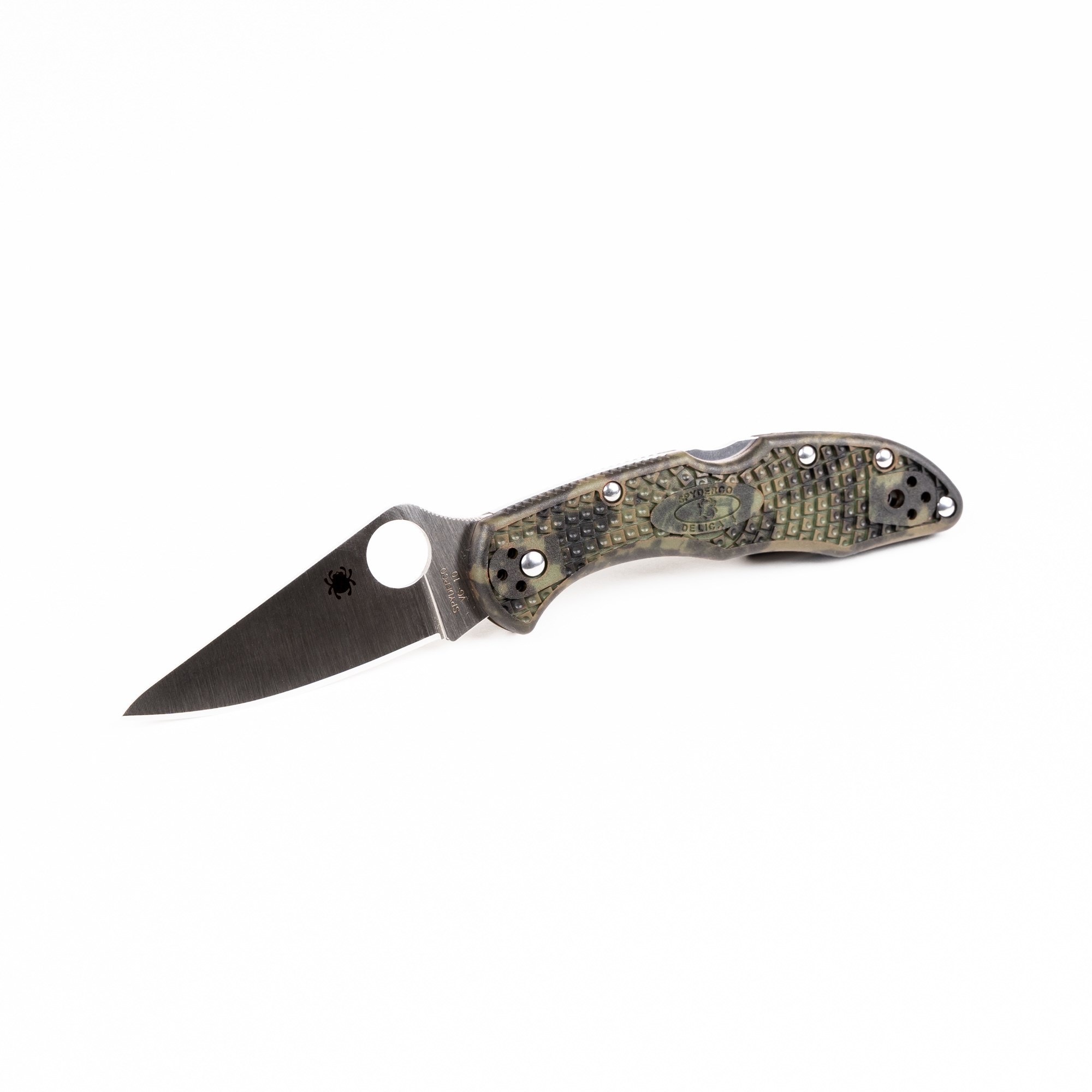 Levně Spyderco nůž zavírací DELICA 4 ZOME ZELENÝ
