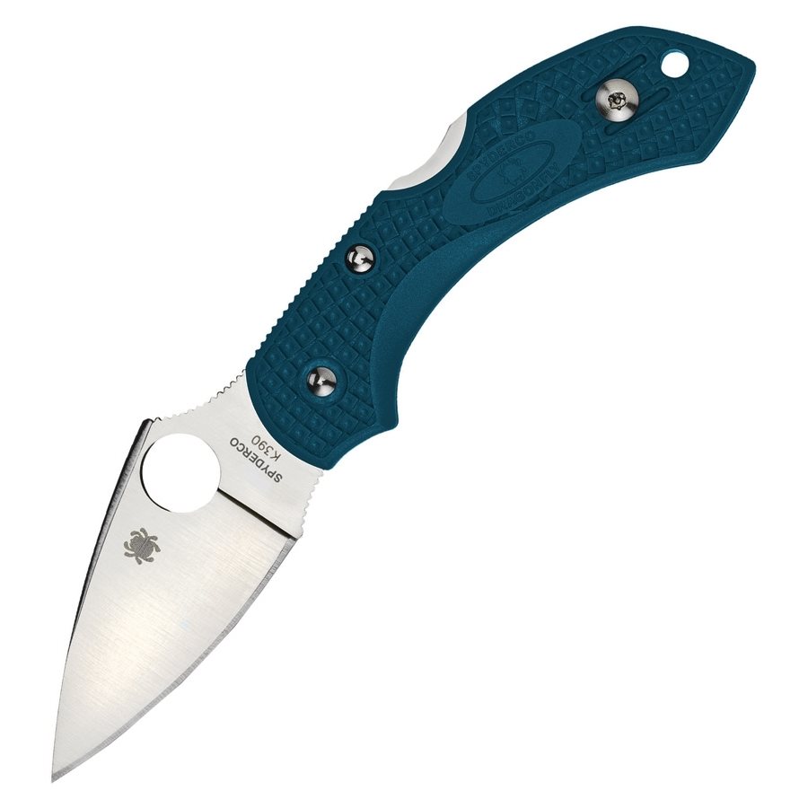 Levně Spyderco nůž zavírací DRAGONFLY 2 hladká čepel MODRÝ
