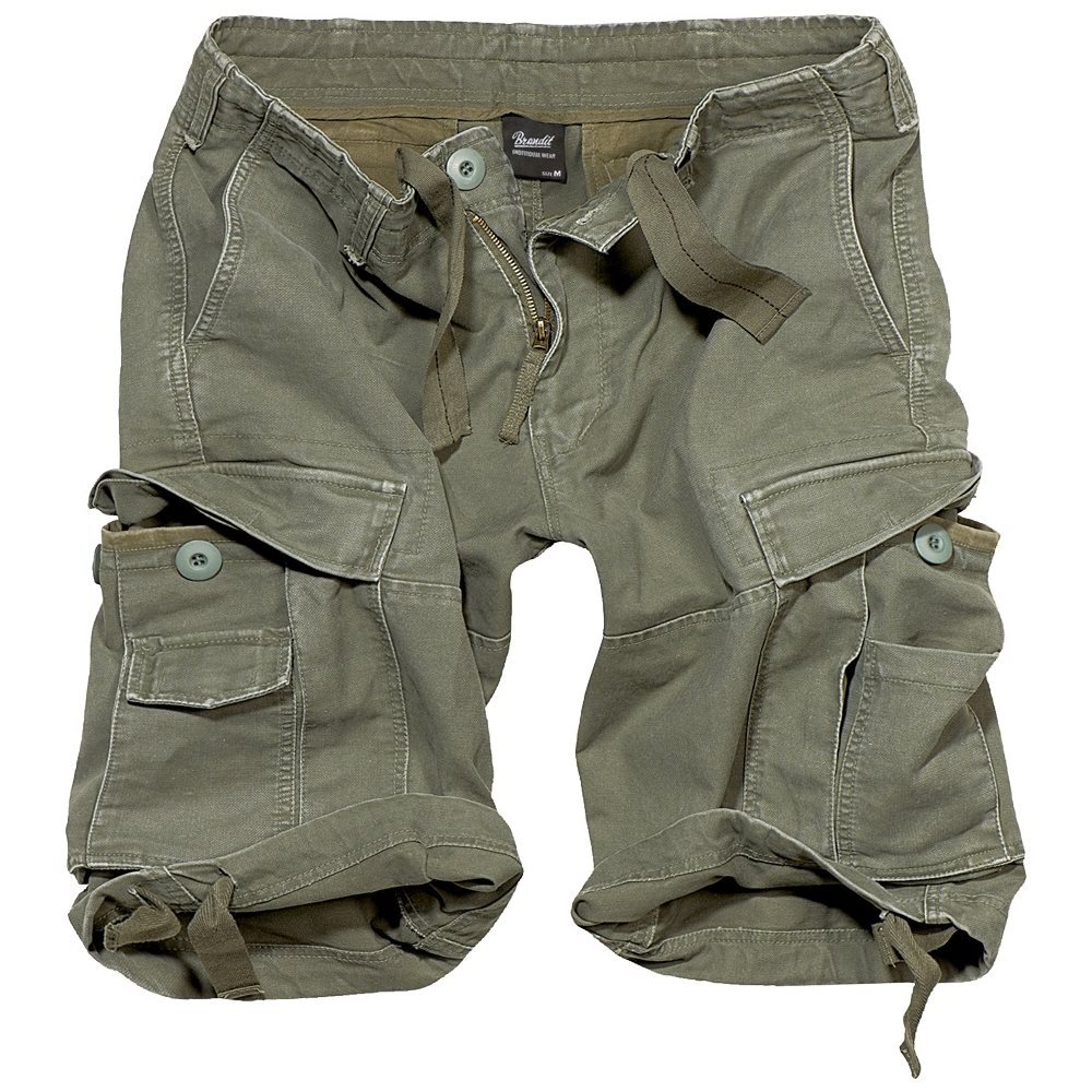 Levně Kraťasy BRANDIT Vintage ZELENÉ
