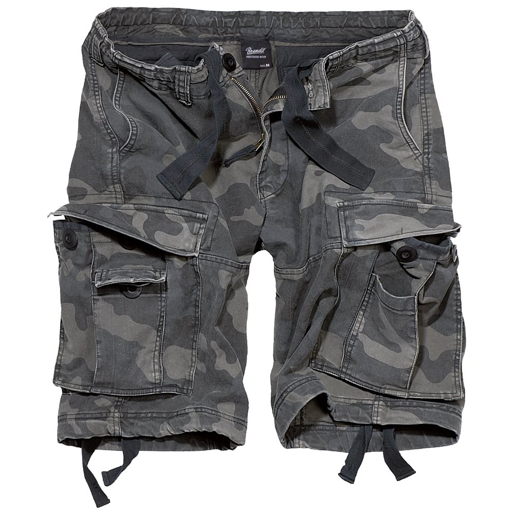 Levně Kraťasy BRANDIT Vintage DARK CAMO