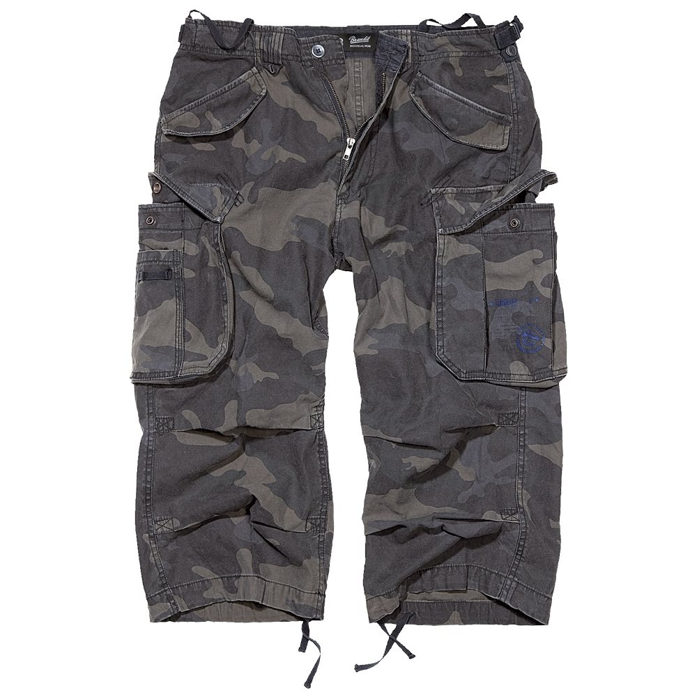 Levně Kraťasy 3/4 INDUSTRY vintage DARK CAMO