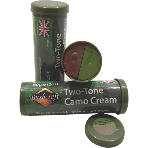 Levně BUSHCRAFT barvy maskovací Britské HNĚDO-ZELENÁ 60g