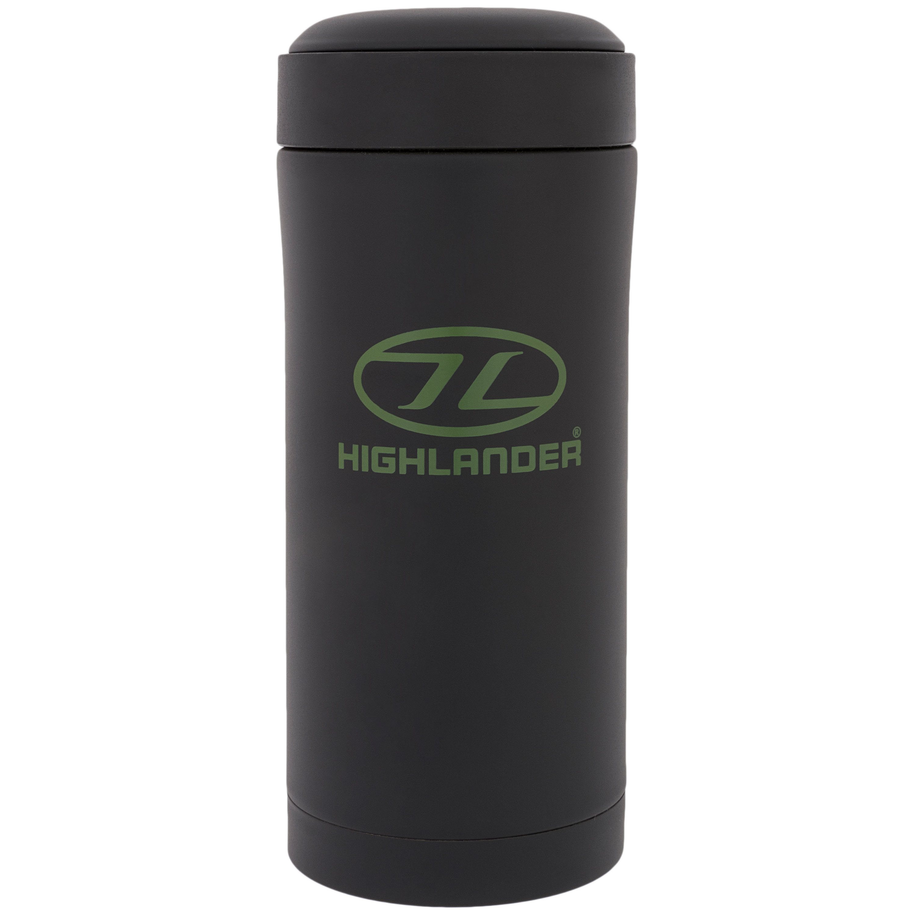 Levně HIGHLANDER hrnek TERMO 330 ml ČERNÝ