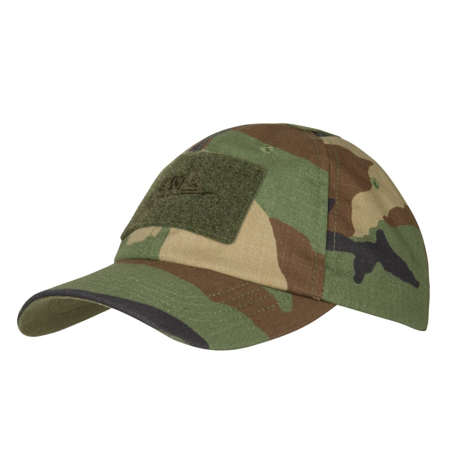 Levně Helikon-Tex čepice baseball suchý zip rip-stop US WOODLAND