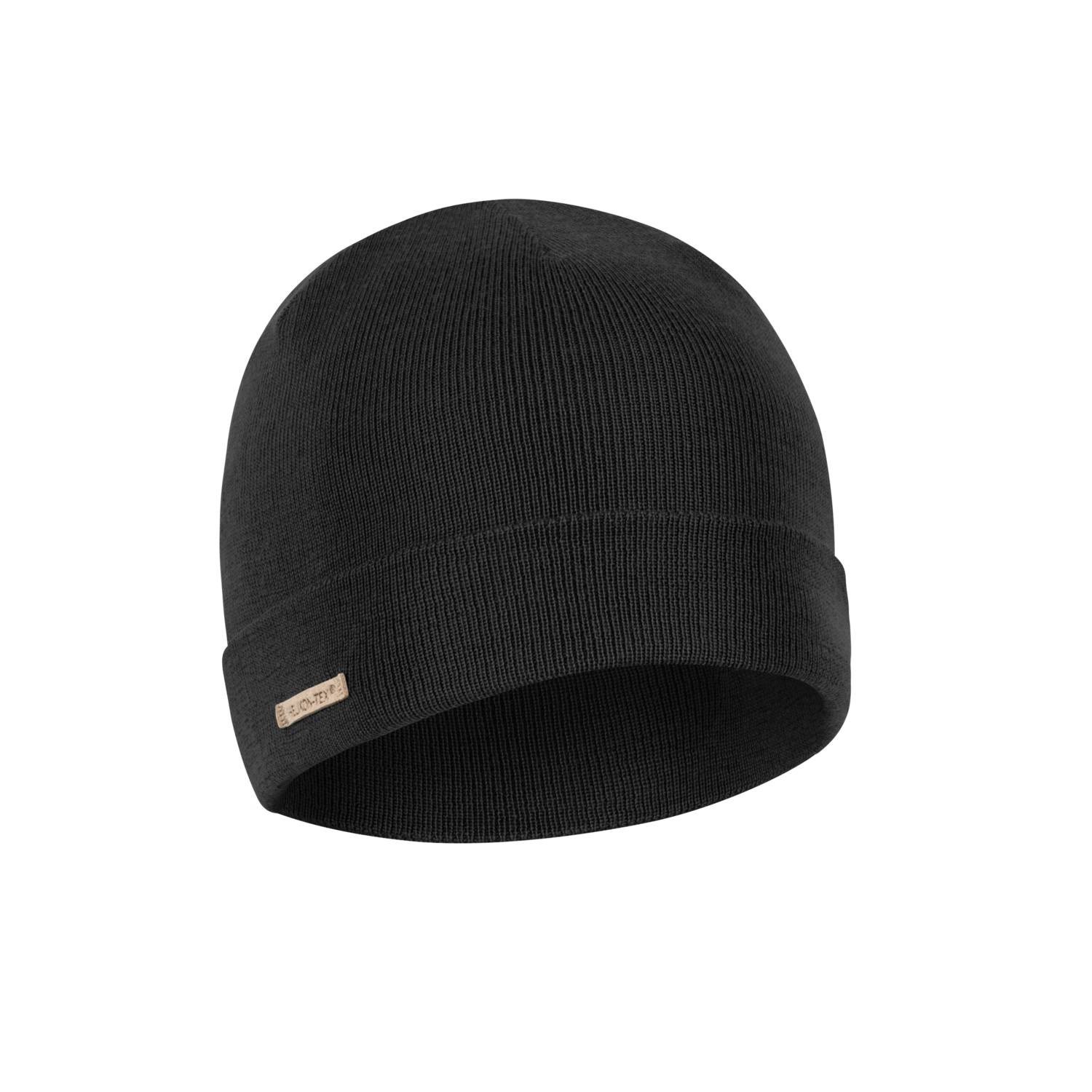 Levně Helikon-Tex čepice WINTER MERINO ČERNÁ