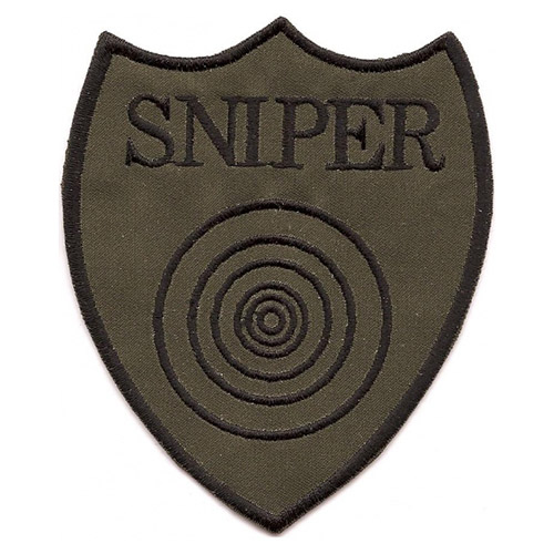 Levně NAVYS nášivka SNIPER s terčem - OLIV