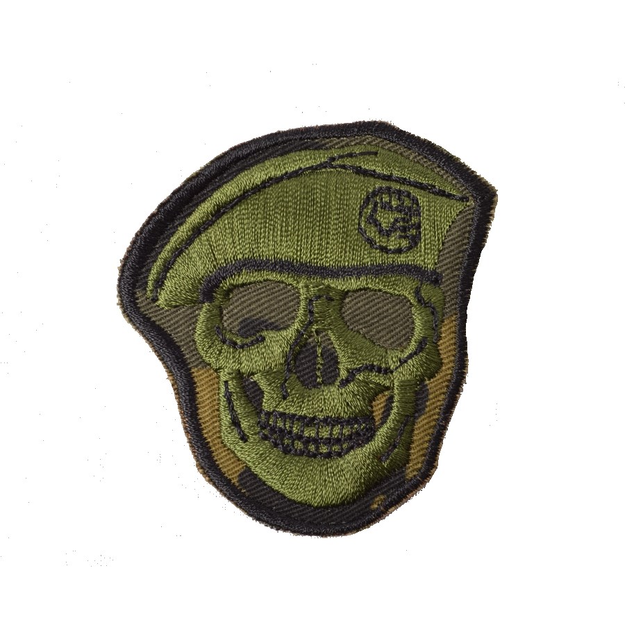 Levně NAVYS nášivka LEBKA baret v barvě vz.95 les CZ
