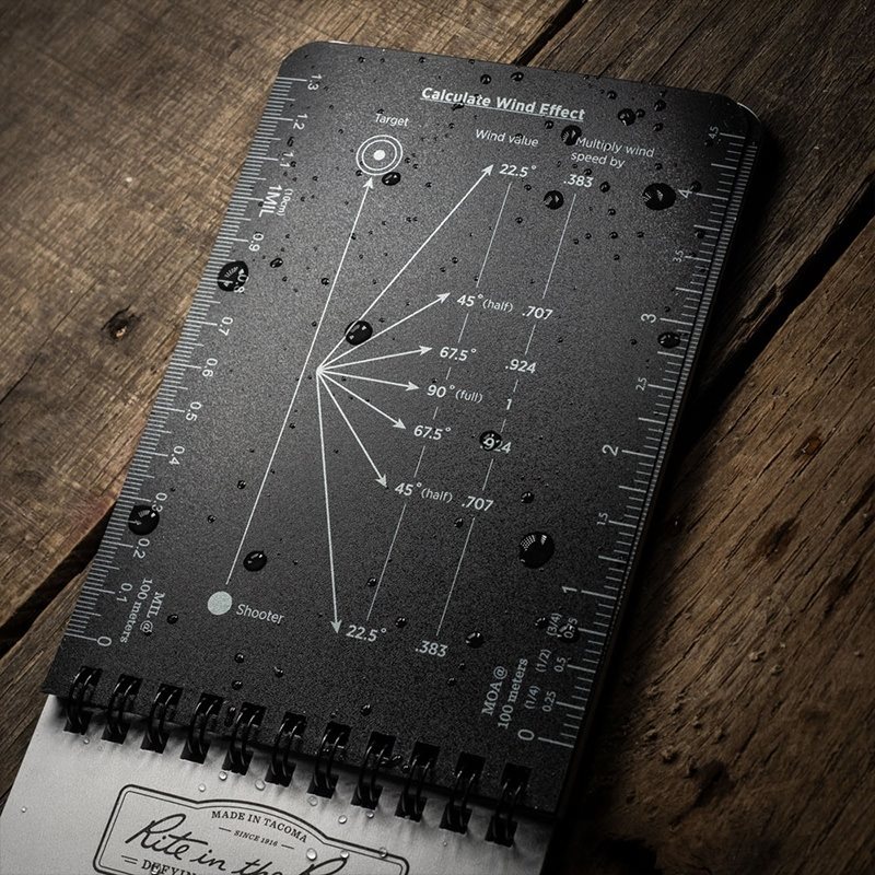 
Blok D.O.P.E LOGBOOK voděodolný ČERNÝ RITE IN THE RAIN D746 -11
