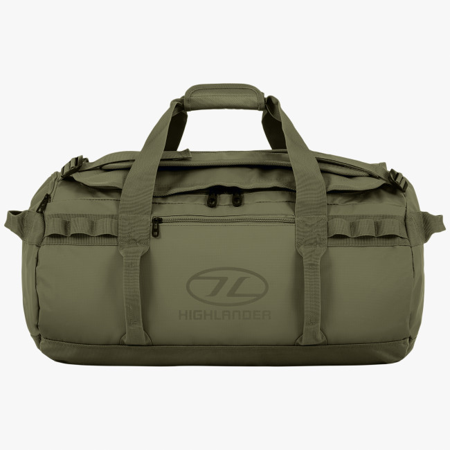 Levně HIGHLANDER taška STORM KITBAG pogumovaná ZELENÁ