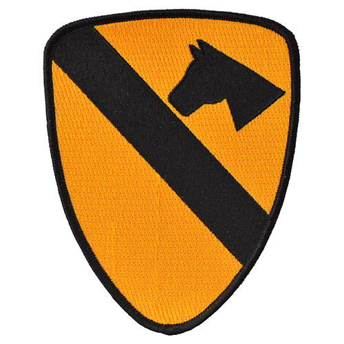 Levně NAVYS nášivka 1st CAVALRY DIVISION - BAREVNÁ