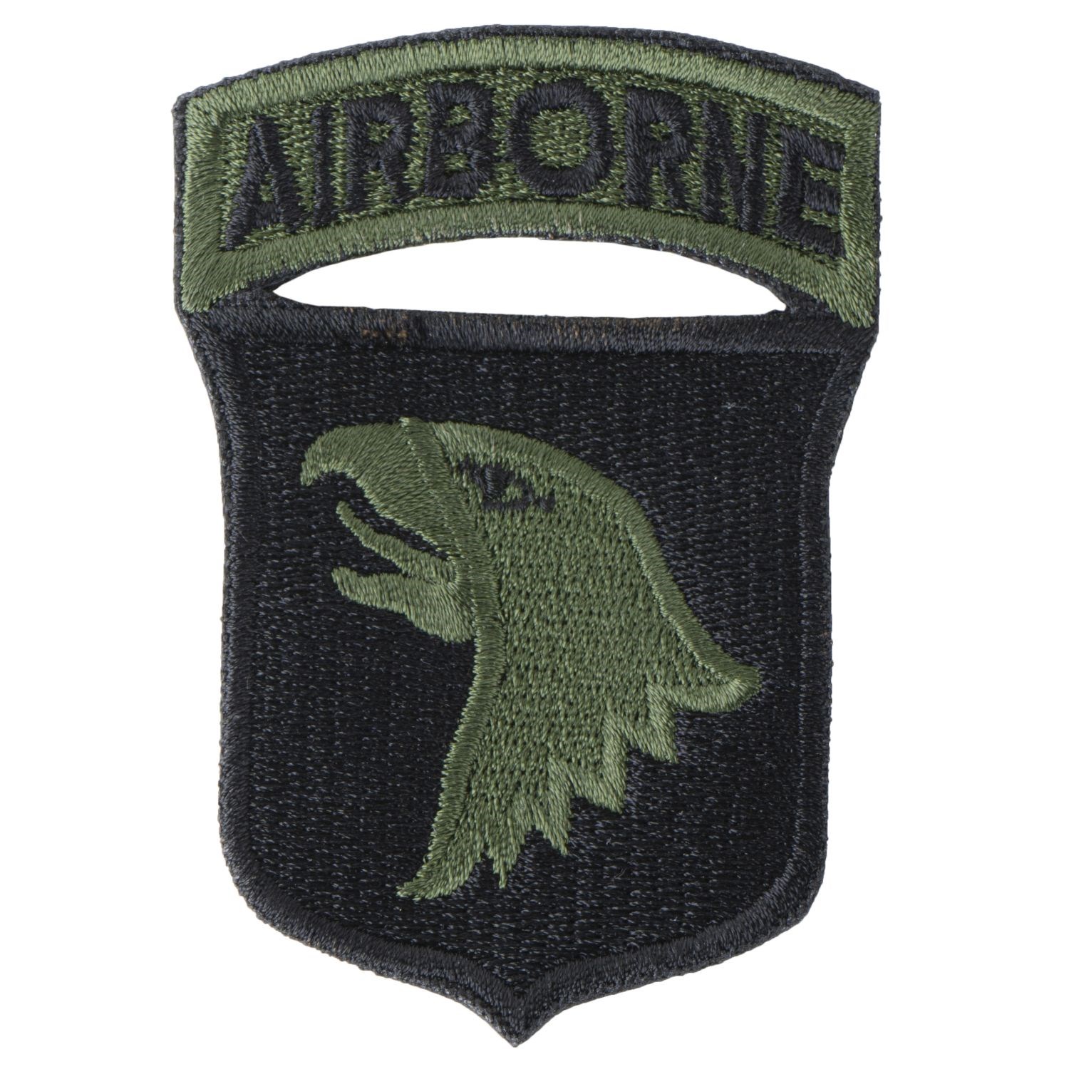 Levně NAVYS nášivka 101st AIRBORNE DIVISION - ČERNÁ