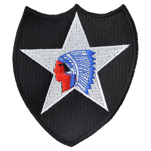 Levně NAVYS nášivka 2ND INFANTRY DIVISION- BAREVNÁ