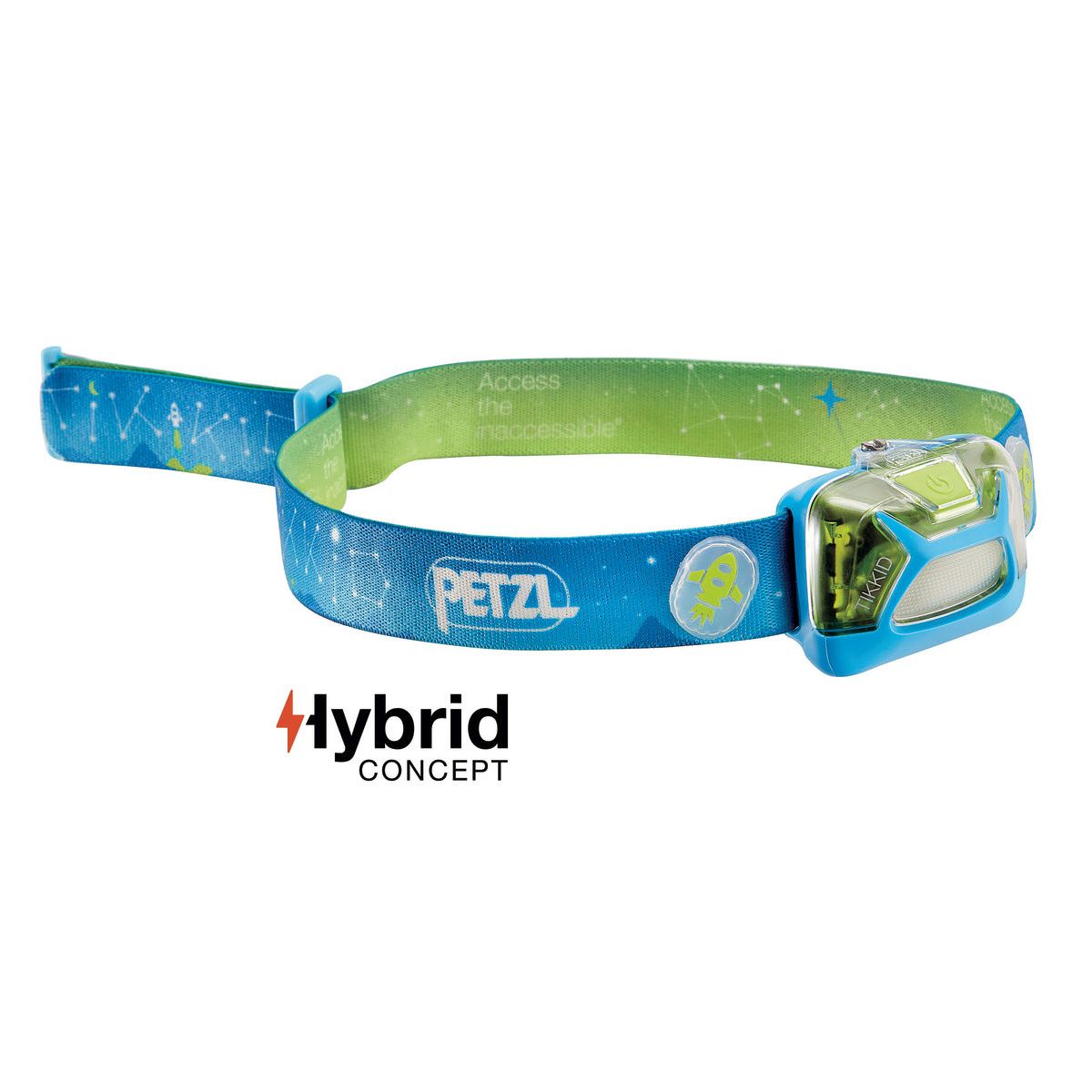 Levně PETZL svítilna čelová dětská TIKKID Hybrid MODRÁ