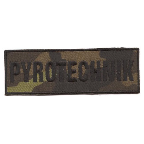 Levně NAVYS nášivka PYROTECHNIK malá - vz.95 les CZ