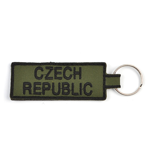 Levně NAVYS klíčenka CZECH REPUBLIC - ZELENÁ