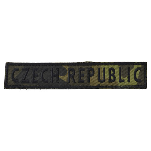 Levně NAVYS nášivka CZECH REPUBLIC - vz.95 les CZ VELCRO