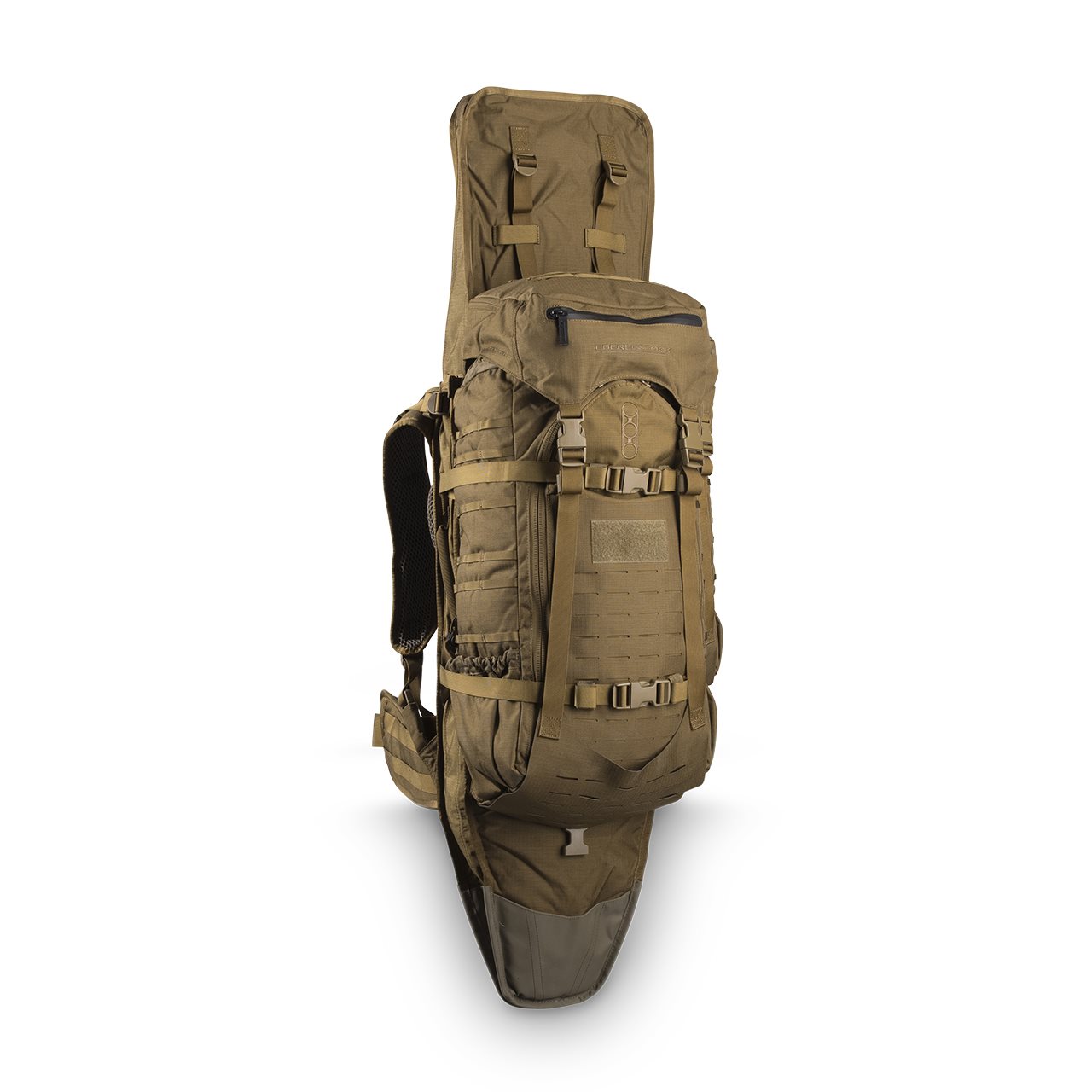 Levně EBERLESTOCK batoh GUNSLINGER II COYOTE BROWN