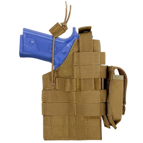 Levně CONDOR OUTDOOR pouzdro pistolové MOLLE beretta oboustranné COYOTE BROWN