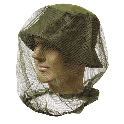 Levně MIL-COM moskytiéra síť na hlavu OLIV