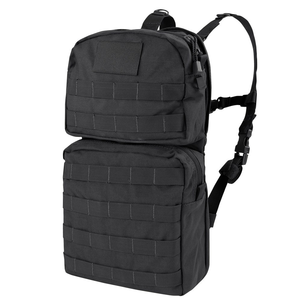 Levně CONDOR OUTDOOR vak na vodu MOLLE II včetně 2,5l vaku ČERNÝ